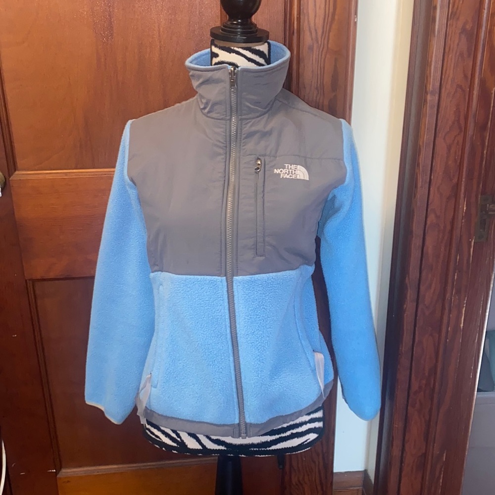 The North Face Gray and Blue Women's Jacket